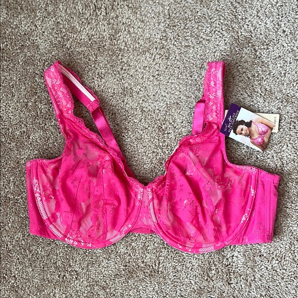 Cacique Other - NWT Cacique Pink Lace Bra